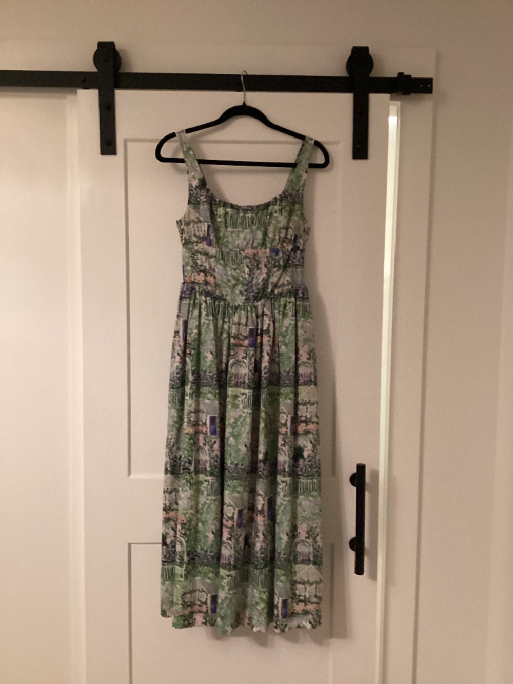 En Saison-size large 8-10, green and lavender - Picture 2 of 5